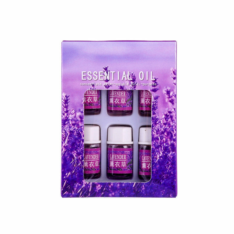 ✨ Natural Plant Aromatherapy Essential Oil Set — 6 Bottles (3ml Each) 🌿💧