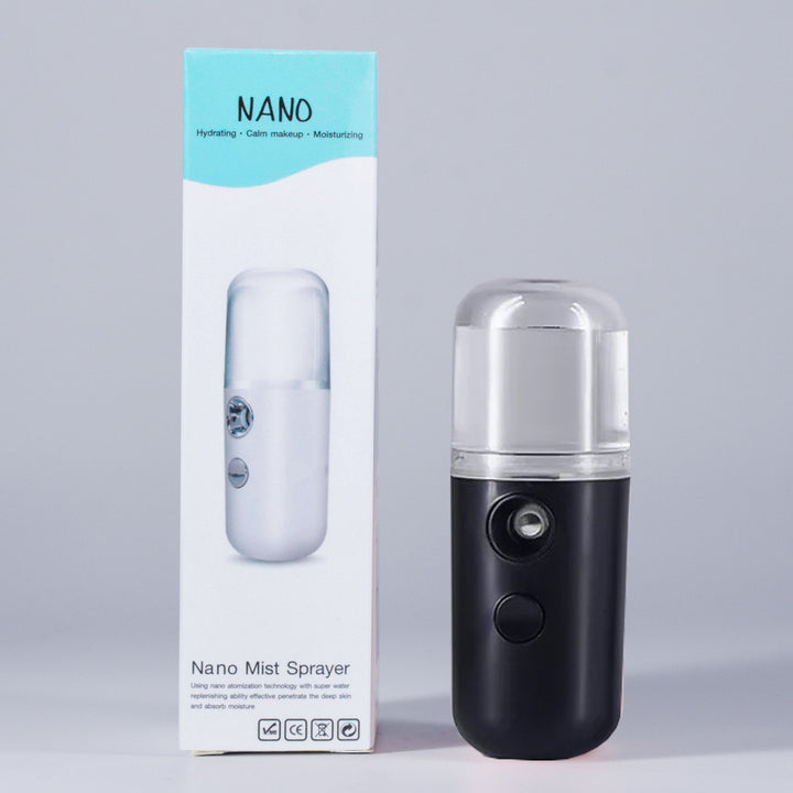 💧✨ Portable Nano Spray Humidifier | USB Rechargeable Skin Hydration Mist 🌿