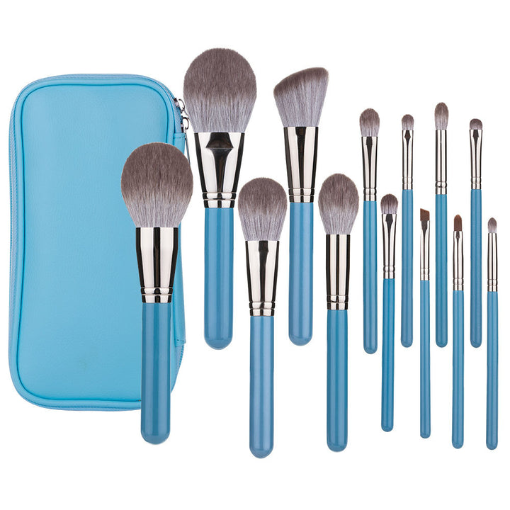 ✨ Grandma Grey Professional 13-Piece Makeup Brush Set 💄