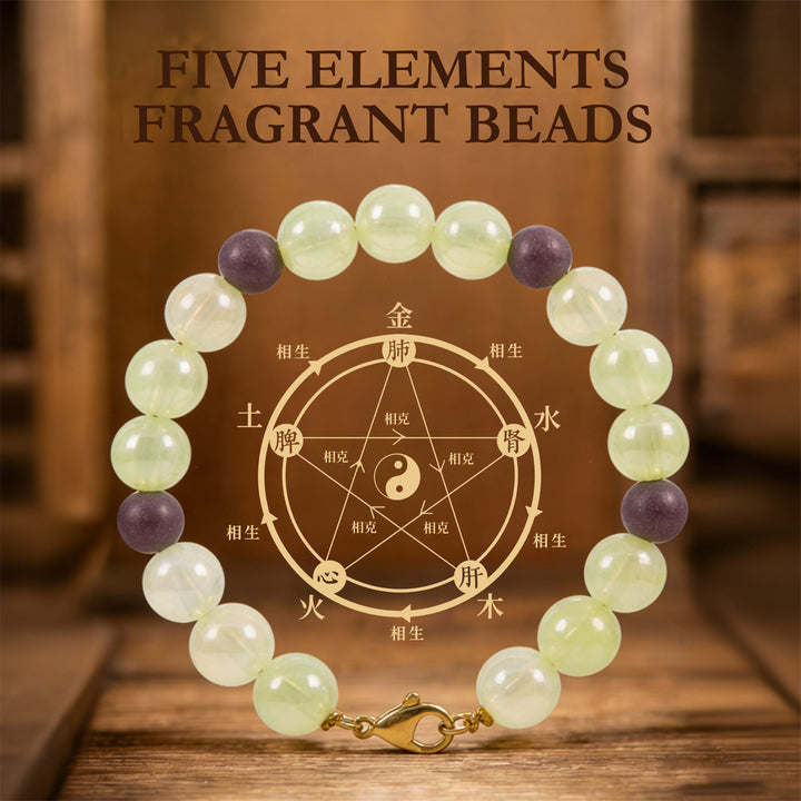 Chinese Herbal Bracelet – Traditional Style Lightweight Bead Bracelet