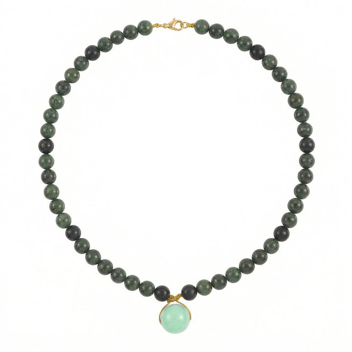 Chinese Herbal Necklace – Traditional Style Lightweight Wellness Pendant Necklace