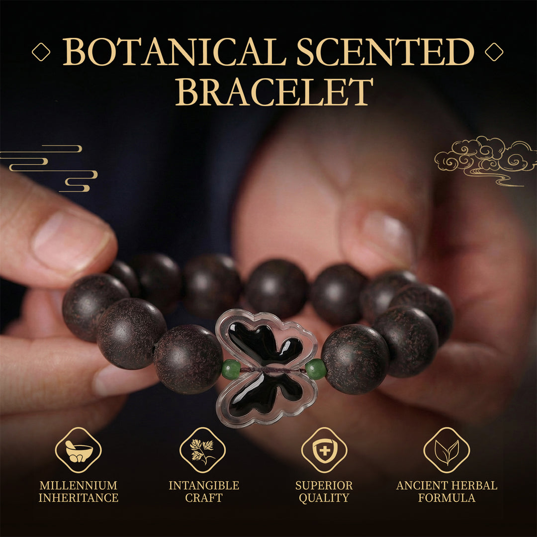 Chinese Herbal Bead Bracelet – Lightweight Traditional Wellness Jewelry