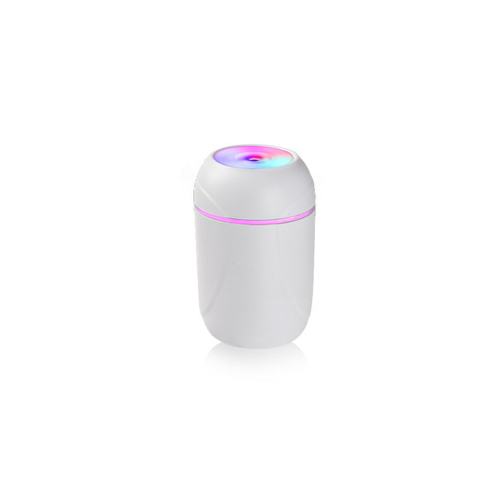 🌈💧 Colorful Cup Humidifier | USB Mini Mist Maker with Rotating Light ✨
