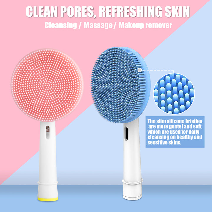 💖🧼 Suitable for Oule Electric Toothbrush Facial Cleanser | Silicone Daily Face Wash Tool