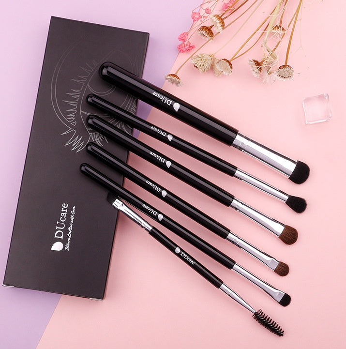 ✨ 6-Piece Double-Head Makeup Brush Set — Eye Shadow Beauty Tools 💄