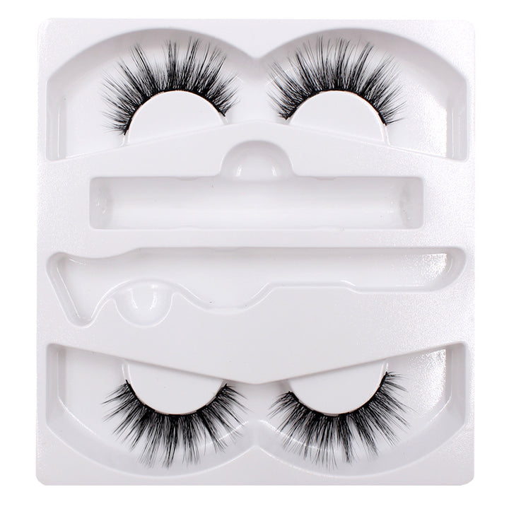 🧲👁️ Magnetic Liquid Eyeliner & Magnetic False Eyelashes Set – Waterproof Reusable Lash Kit with Tweezer