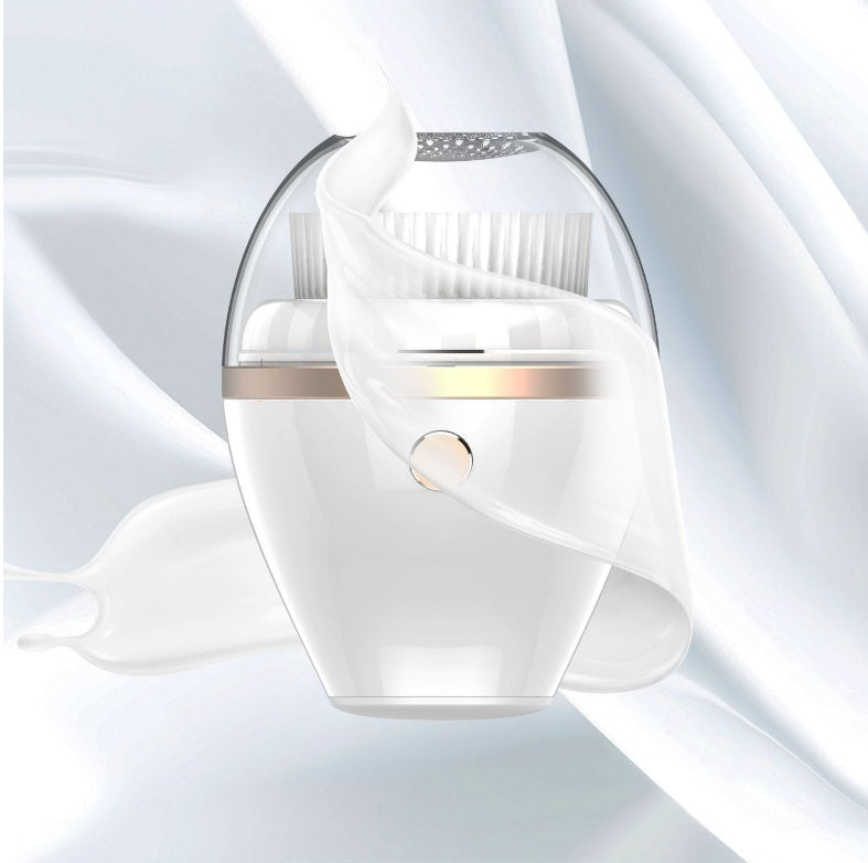 💖🧼 Waterproof Cleansing Instrument | Vibration Facial Cleaner Beauty Device