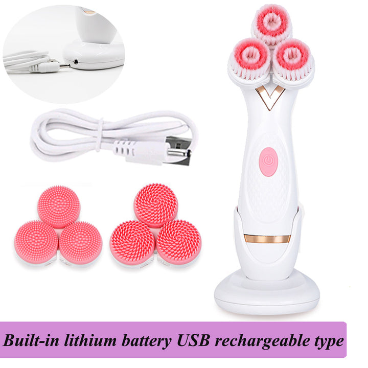 💖🧼 Pore Cleaning Electric Face Washer | Deep Cleansing & Anti-Acne Facial Device