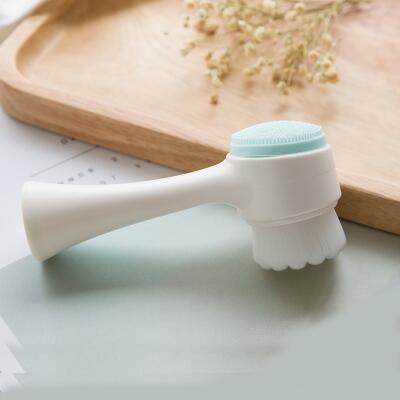 🧼✨ 3D Double-Sided Wash Brush | Deep Facial Cleansing Tool