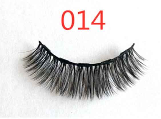 🧲👁️ Magnetic False Eyelashes – Fashion Cotton Stem 1 Pair Set
