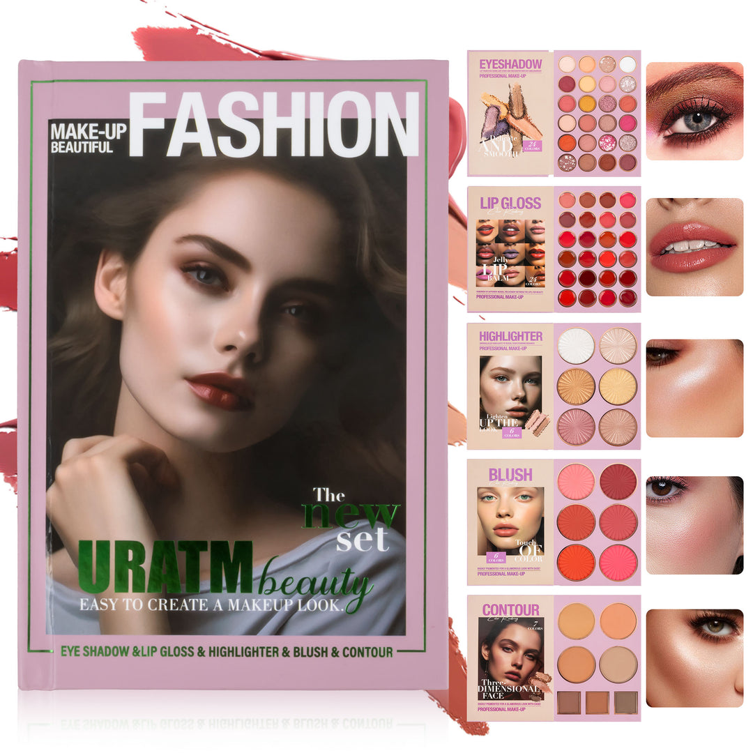 📖 67-Color Professional Makeup Book Palette – All-in-One Full Face Makeup Kit for Daily & Party Looks ✨