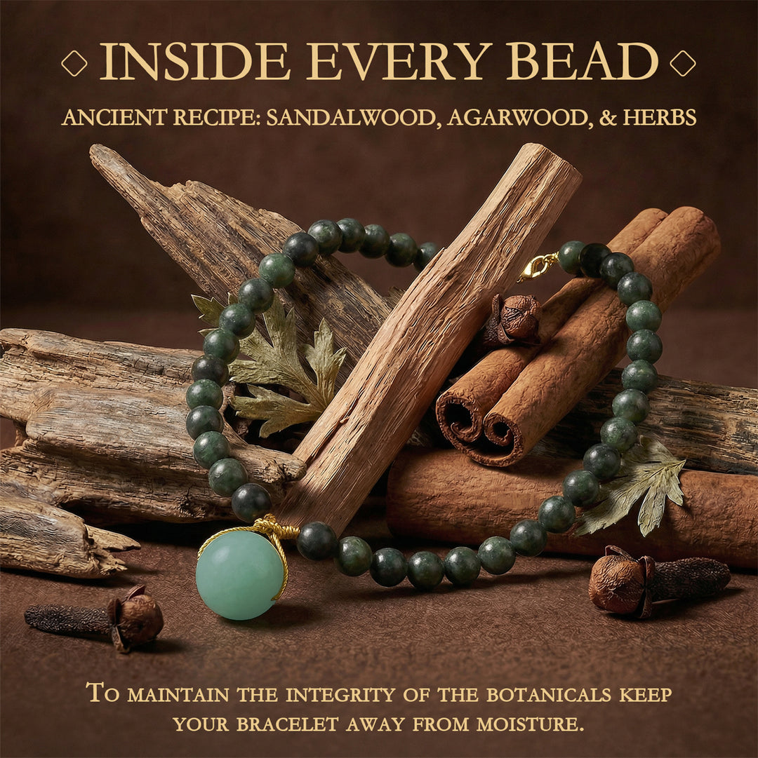 Chinese Herbal Necklace – Traditional Style Lightweight Wellness Pendant Necklace