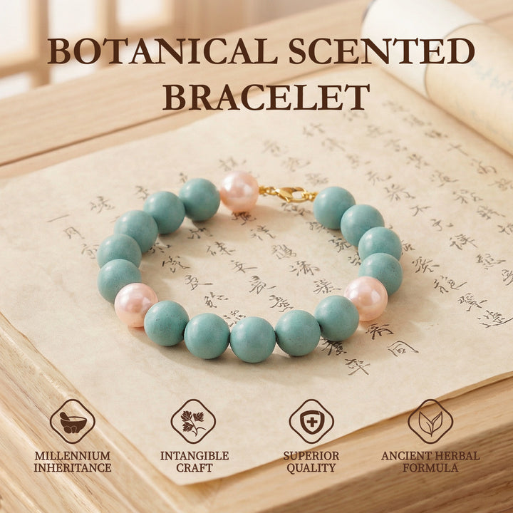 Chinese Herbal Bead Bracelet – Lightweight Traditional Wellness Jewelry