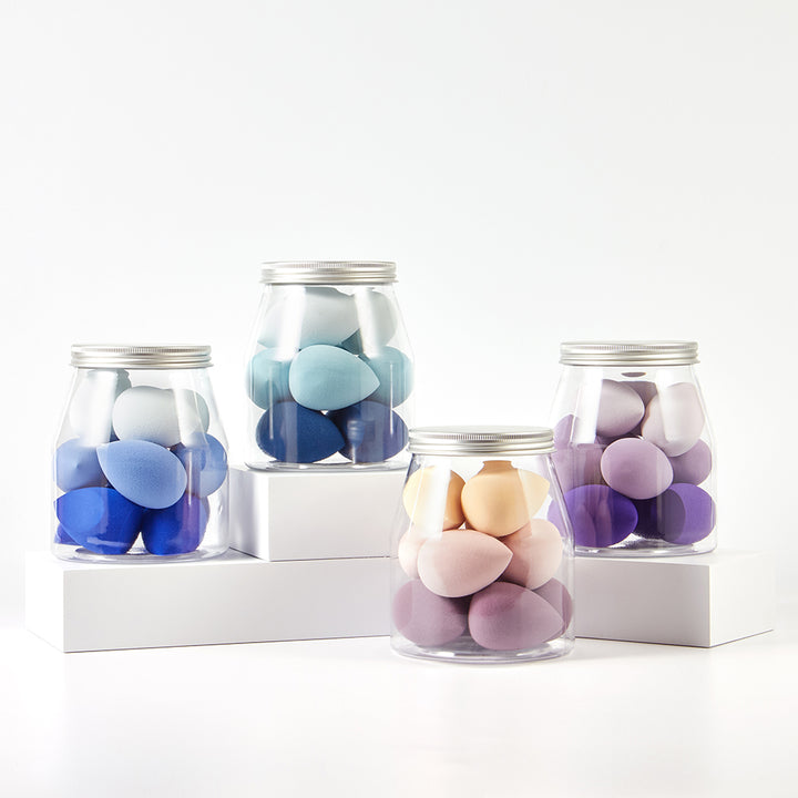 💧💄 Water Drop Beveled Beauty Makeup Egg Puff | Latex-Free Makeup Sponge Set