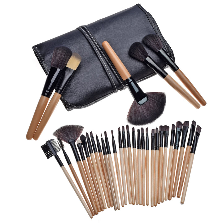 ✨ Makeup Brush Bag Set — Portable Beauty Tools Kit 💄