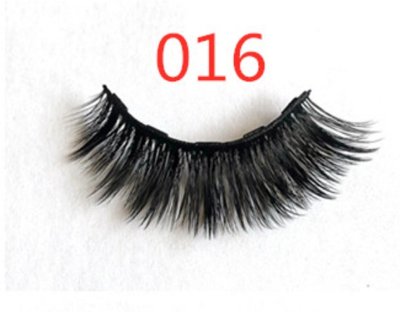 🧲👁️ Magnetic False Eyelashes – Fashion Cotton Stem 1 Pair Set