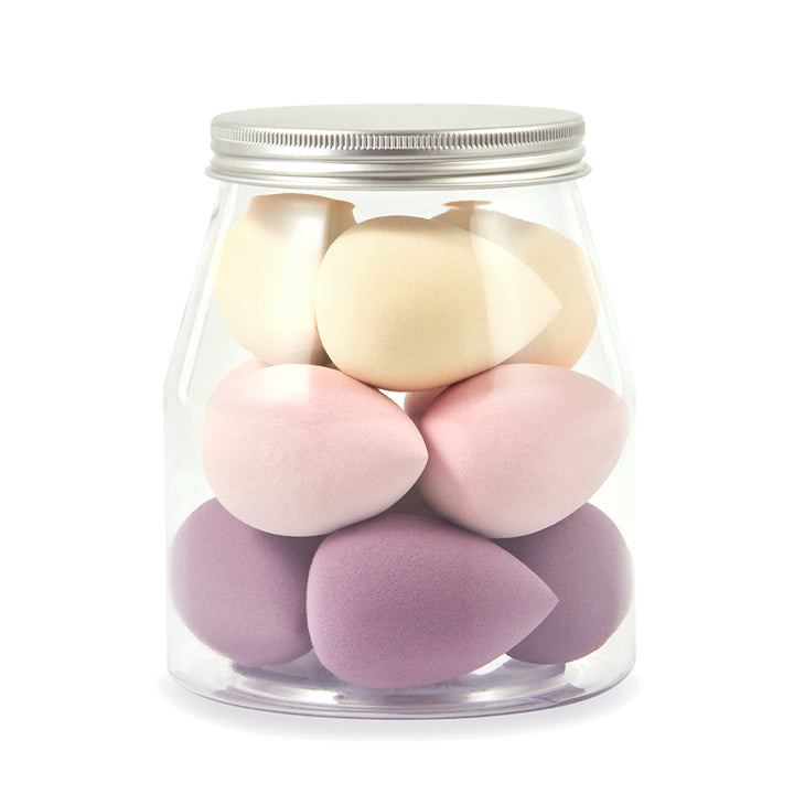💧💄 Water Drop Beveled Beauty Makeup Egg Puff | Latex-Free Makeup Sponge Set