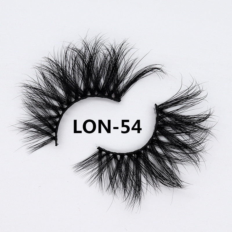 👁️✨ 25MM 3D Mink Eyelashes – Long Dramatic Handmade False Lash Set