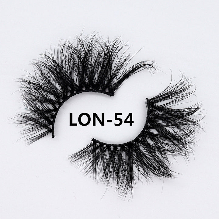 👁️✨ 25MM 3D Mink Eyelashes – Long Dramatic Handmade False Lash Set