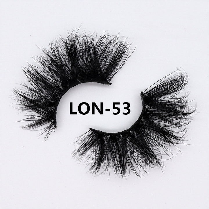 👁️✨ 25MM 3D Mink Eyelashes – Long Dramatic Handmade False Lash Set