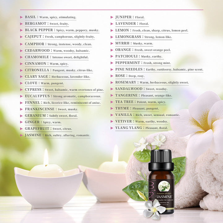 ✨ Herbal Aromatherapy Essential Oil Set — 6 × 10ml 🌿💧