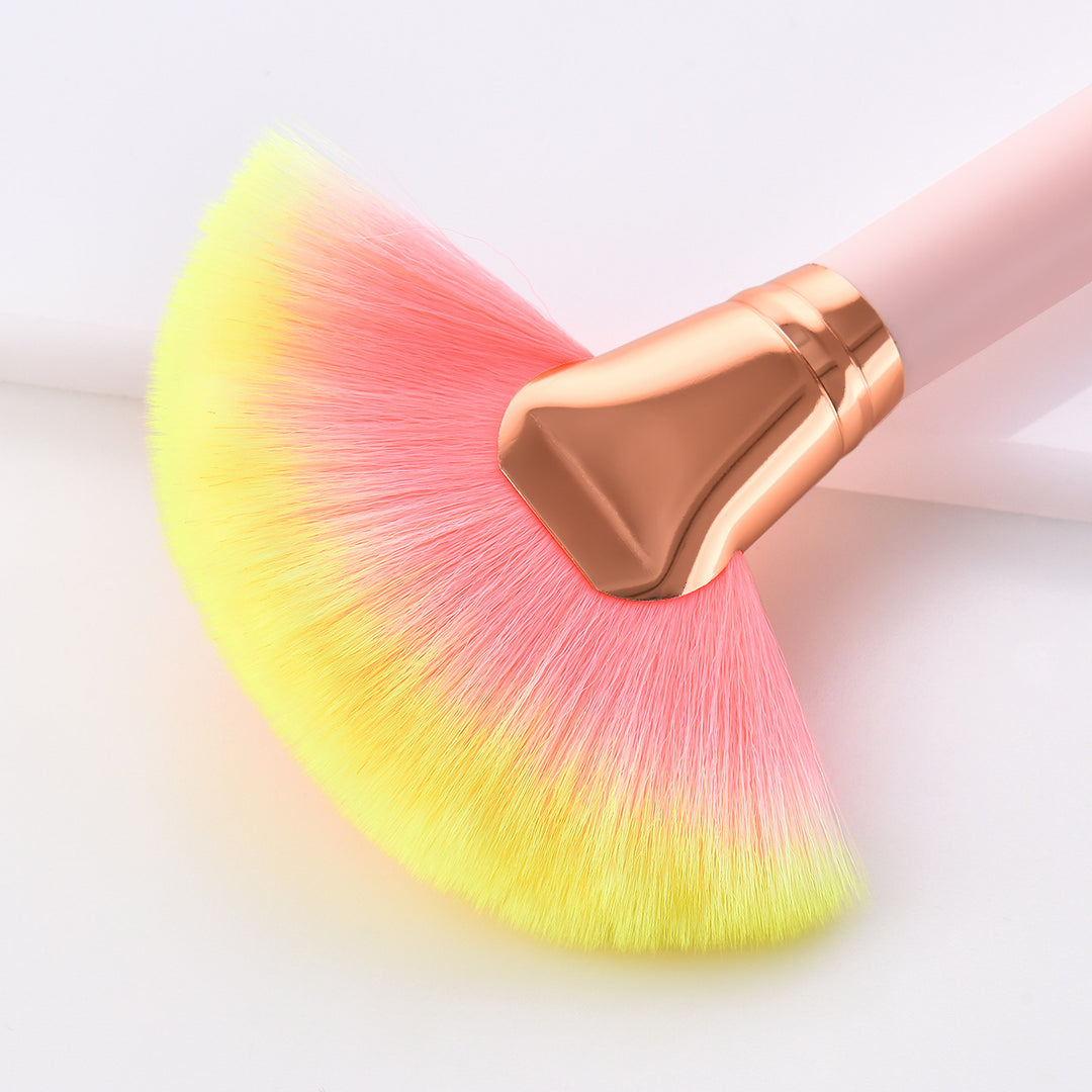✨ 12-Piece Beauty Makeup Brush Set — Pink Wooden Handle Tools 💄💗
