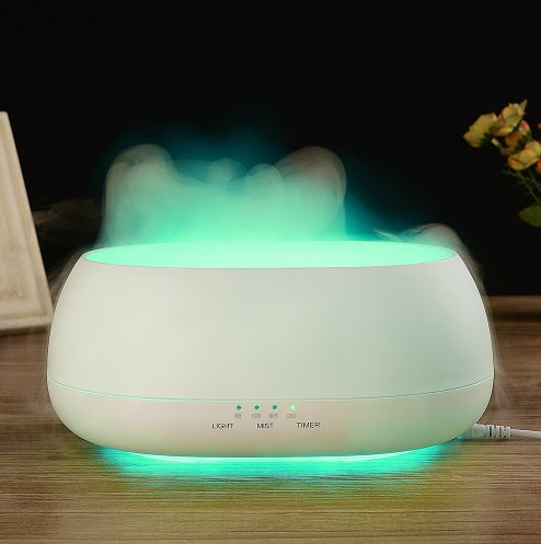 🌿💧 Ultrasonic Aromatherapy Humidifier | Smart Fragrance Lamp (OEM Custom Gift Model)