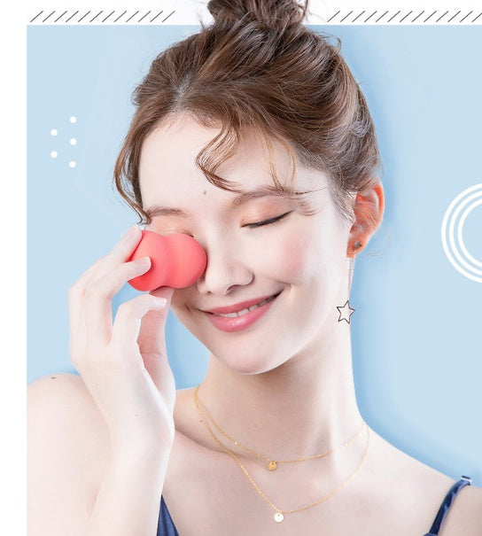 💄✨ Gourd Puff / Water Drop / Oblique Makeup Sponge Set | Hydrophilic Beauty Blender