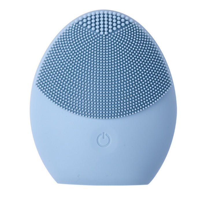💖🧼 Electric Ultrasonic Silicone Facial Cleanser | Deep Cleansing & Oil Control Device