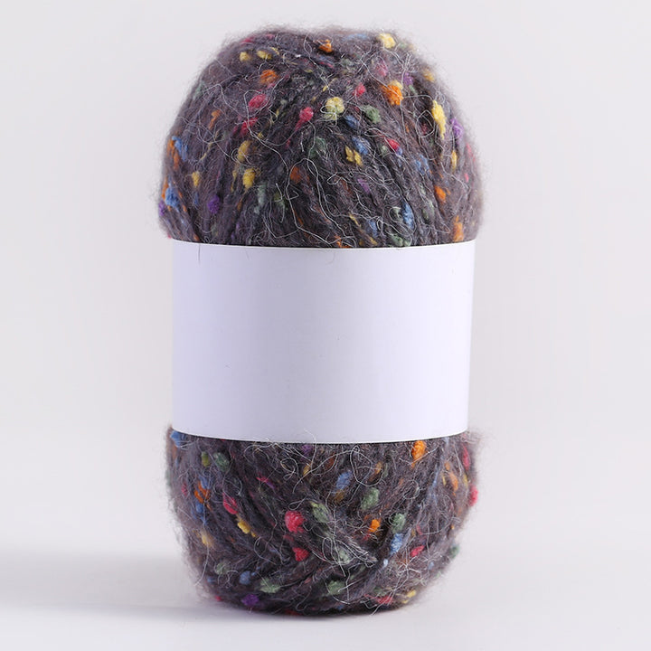 Colored Mohair Knitting Yarn – Soft Hand Woven Mohair Thread for Sweaters, Scarves & DIY Crafts