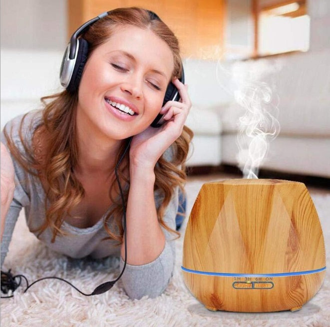 🌿💧 Ultrasonic Aroma Diffuser | Essential Oil Fragrance Machine ✨