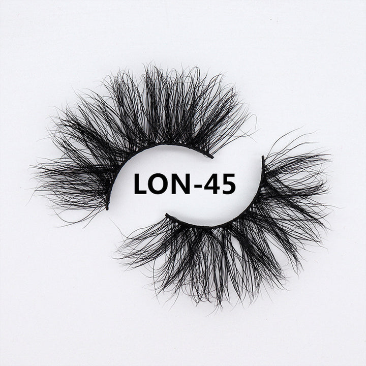 👁️✨ 25MM 3D Mink Eyelashes – Long Dramatic Handmade False Lash Set