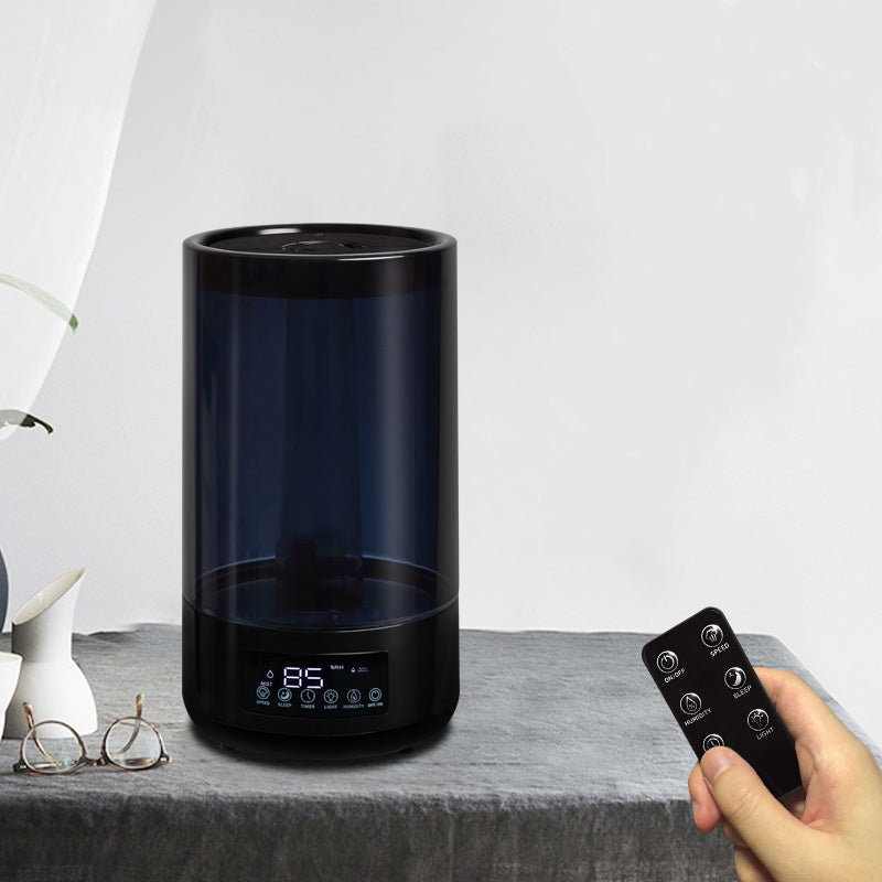 💧🏠 Smart Household Mute Aromatherapy Humidifier | Large Capacity Remote Control Unit