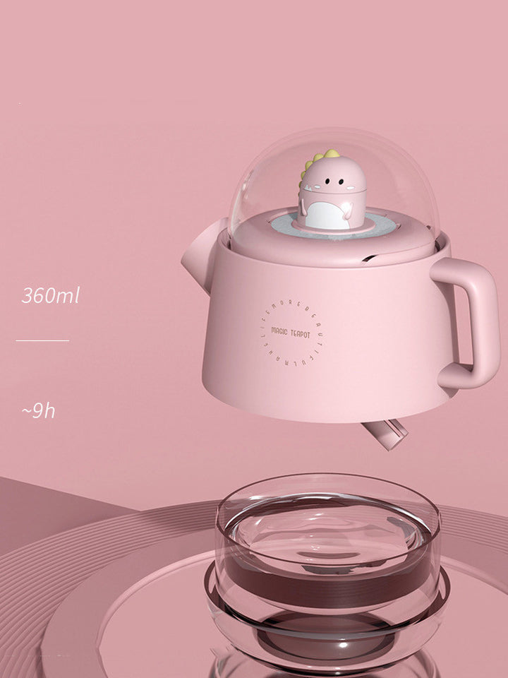 🌿💧 Small Home Creative USB Mini Humidifier | Kettle Design Air Mist 🌙✨