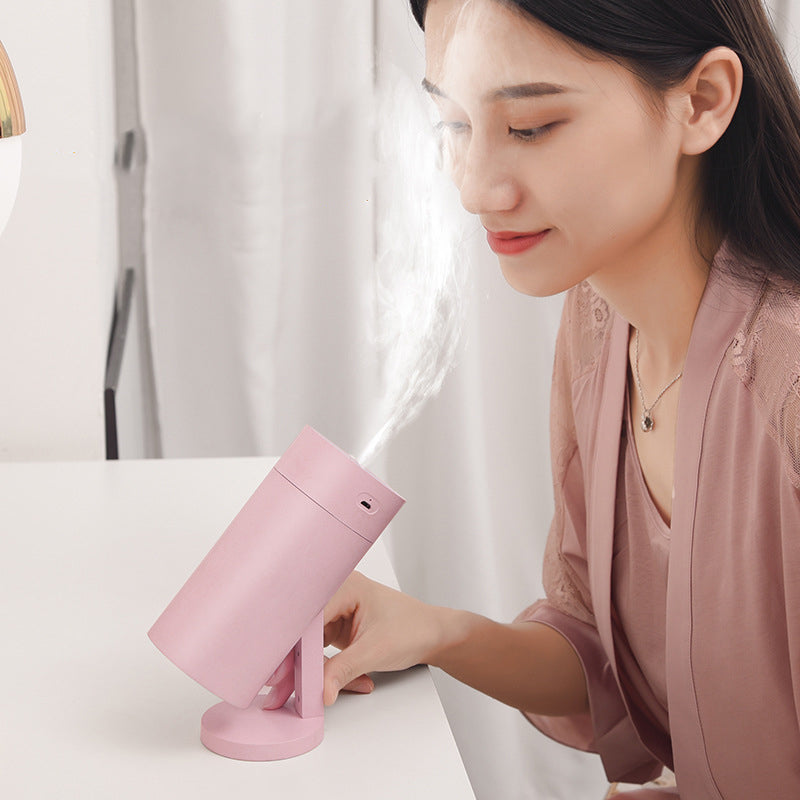 💧📱 Folding Bracket Humidifier | USB Desktop Car Air Atomizer 5V Mini Mist Diffuser ✨