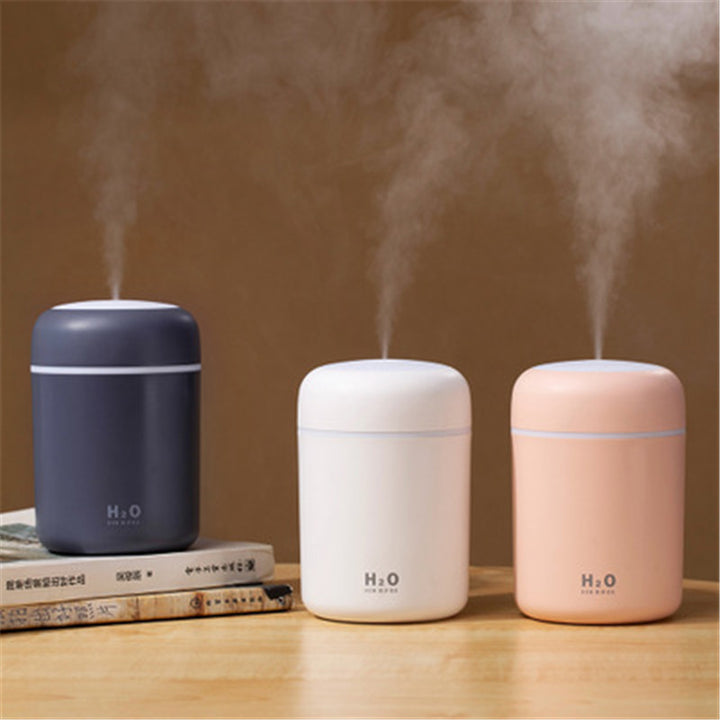 🚗💧 Car Air Purifying Humidifier | USB Mist Aroma Diffuser with Colorful Lights 🌈✨
