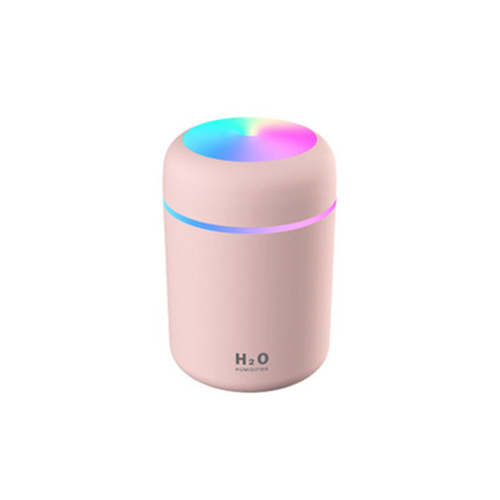 🚗💧 Car Air Purifying Humidifier | USB Mist Aroma Diffuser with Colorful Lights 🌈✨