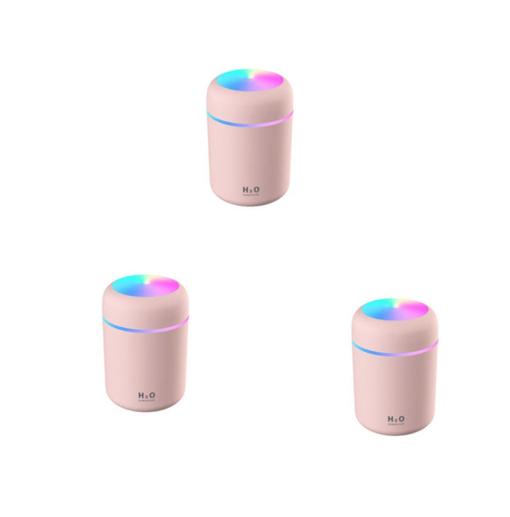 🚗💧 Car Air Purifying Humidifier | USB Mist Aroma Diffuser with Colorful Lights 🌈✨