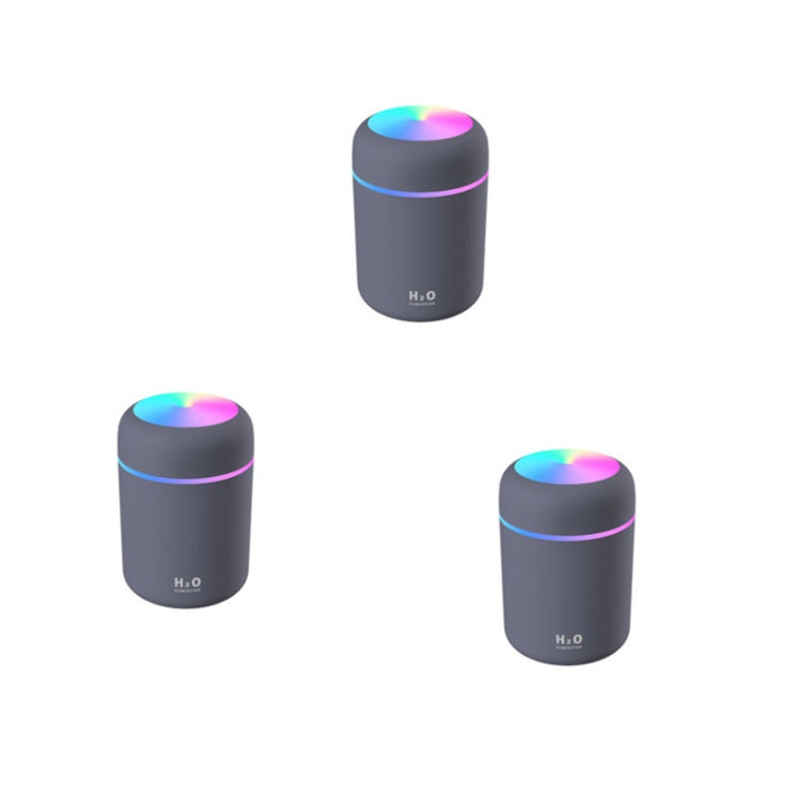 🚗💧 Car Air Purifying Humidifier | USB Mist Aroma Diffuser with Colorful Lights 🌈✨