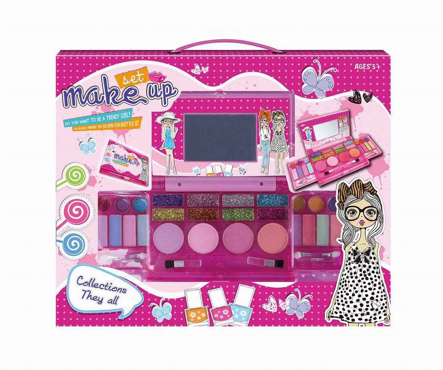 ✨ Kids Princess Makeup Toy Set – Simulation Dressing Table Cosmetic Play Kit ✨