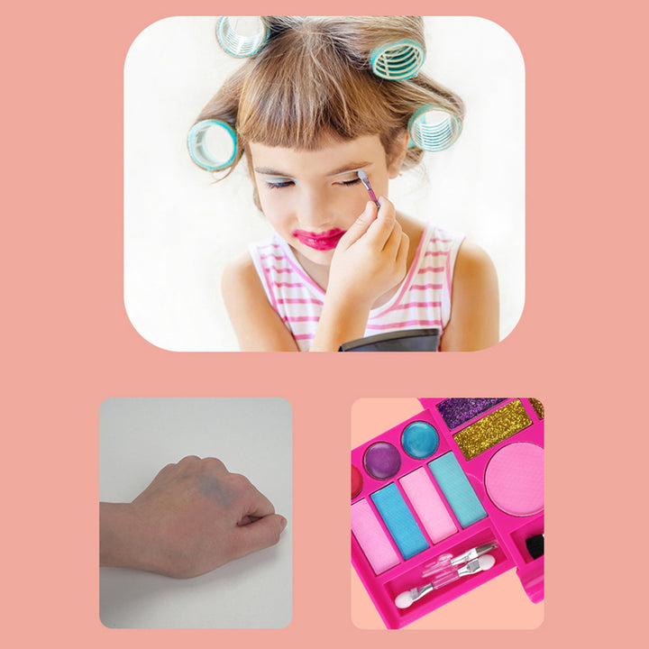 ✨ Kids Princess Makeup Toy Set – Simulation Dressing Table Cosmetic Play Kit ✨