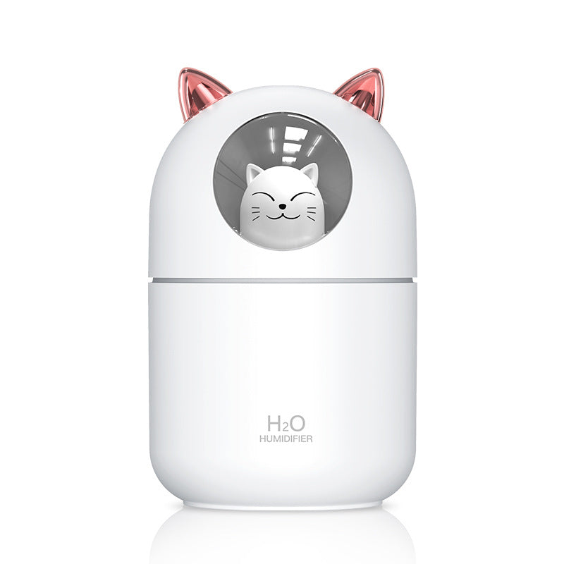 🐻💧 Mini Bear Humidifier | Silent USB Air Mist Rehydrating Spray 🌿✨