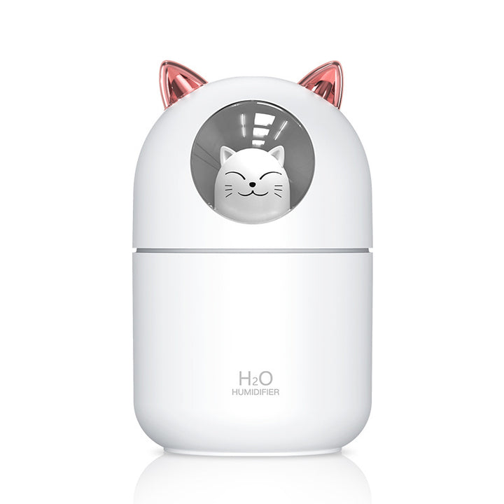🐻💧 Mini Bear Humidifier | Silent USB Air Mist Rehydrating Spray 🌿✨