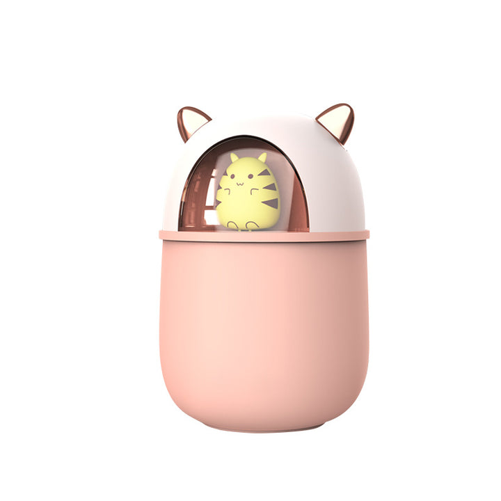 🐻💧 Mini Bear Humidifier | Silent USB Air Mist Rehydrating Spray 🌿✨