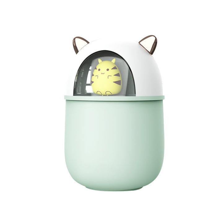 🐻💧 Mini Bear Humidifier | Silent USB Air Mist Rehydrating Spray 🌿✨