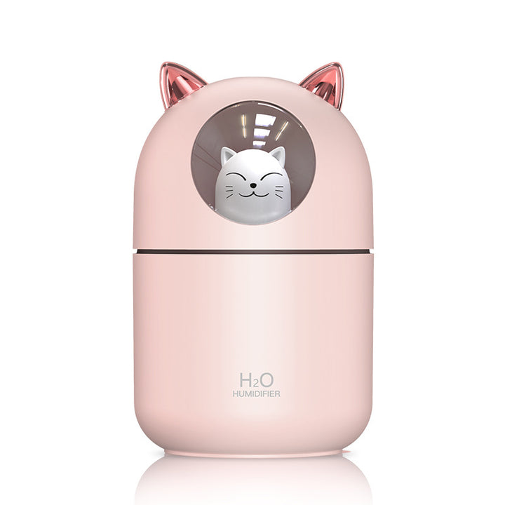 🐻💧 Mini Bear Humidifier | Silent USB Air Mist Rehydrating Spray 🌿✨