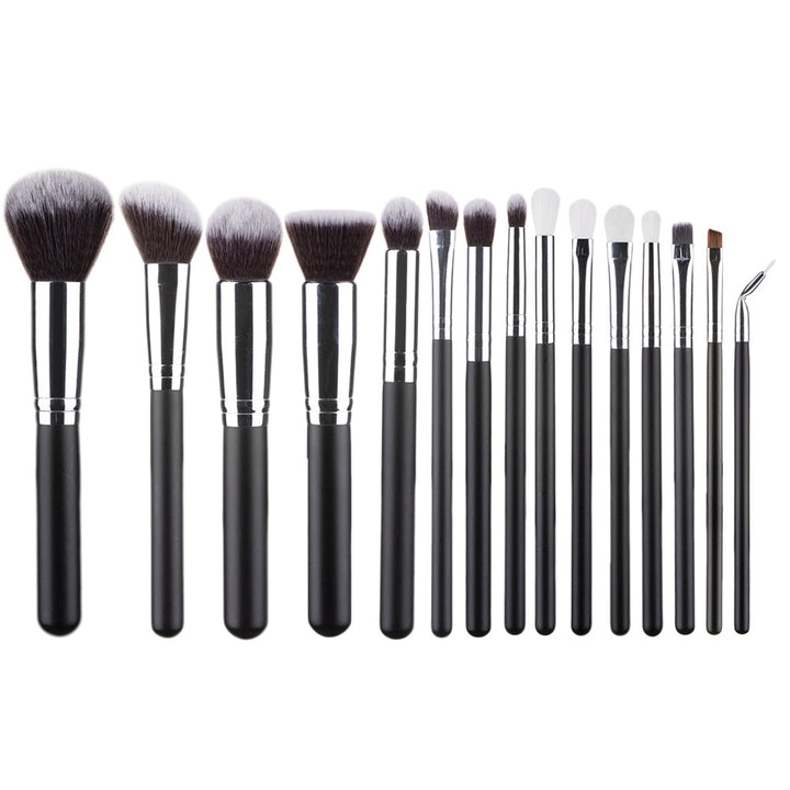 ✨ 15-Piece Makeup Brush Set — Full Beauty Tools Kit (Rose Gold Style) 💄✨