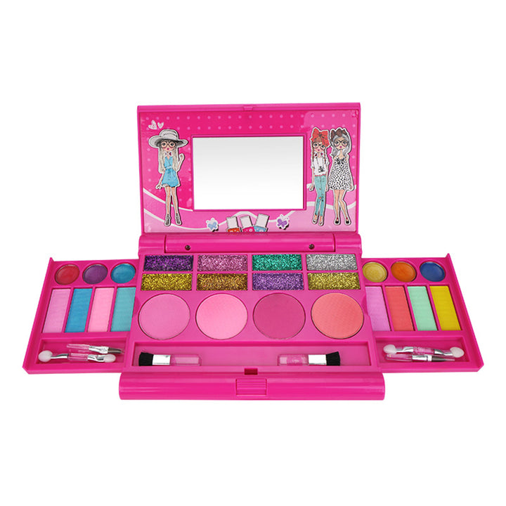 ✨ Kids Princess Makeup Toy Set – Simulation Dressing Table Cosmetic Play Kit ✨
