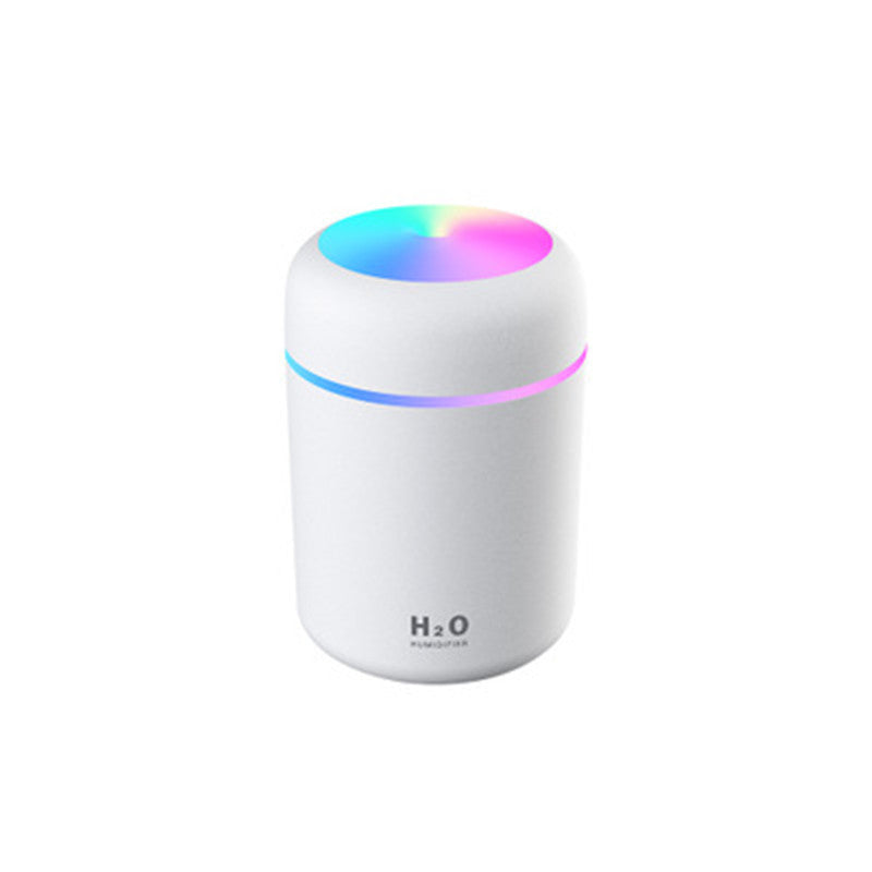 🚗💧 Car Air Purifying Humidifier | USB Mist Aroma Diffuser with Colorful Lights 🌈✨