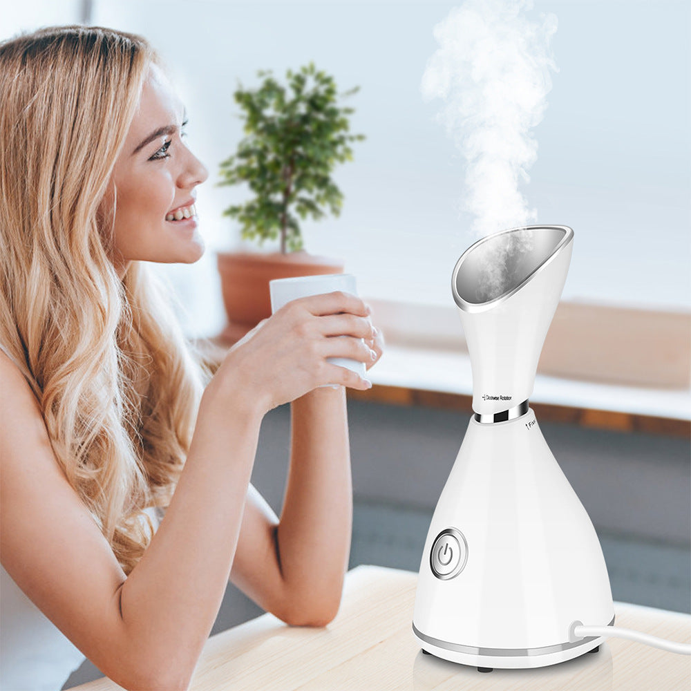 💆‍♀️🌫️ Beauty Steamer Facial Humidifier | Hot Spray Facial Moisturizer Device
